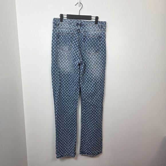 Jaded London Women's Medium Wash Distressed Streetwear Slouchy Jeans Size 28 - Picture 5 of 11